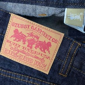 Stussy Rough and Rugged Slim 32 Denim Jeans